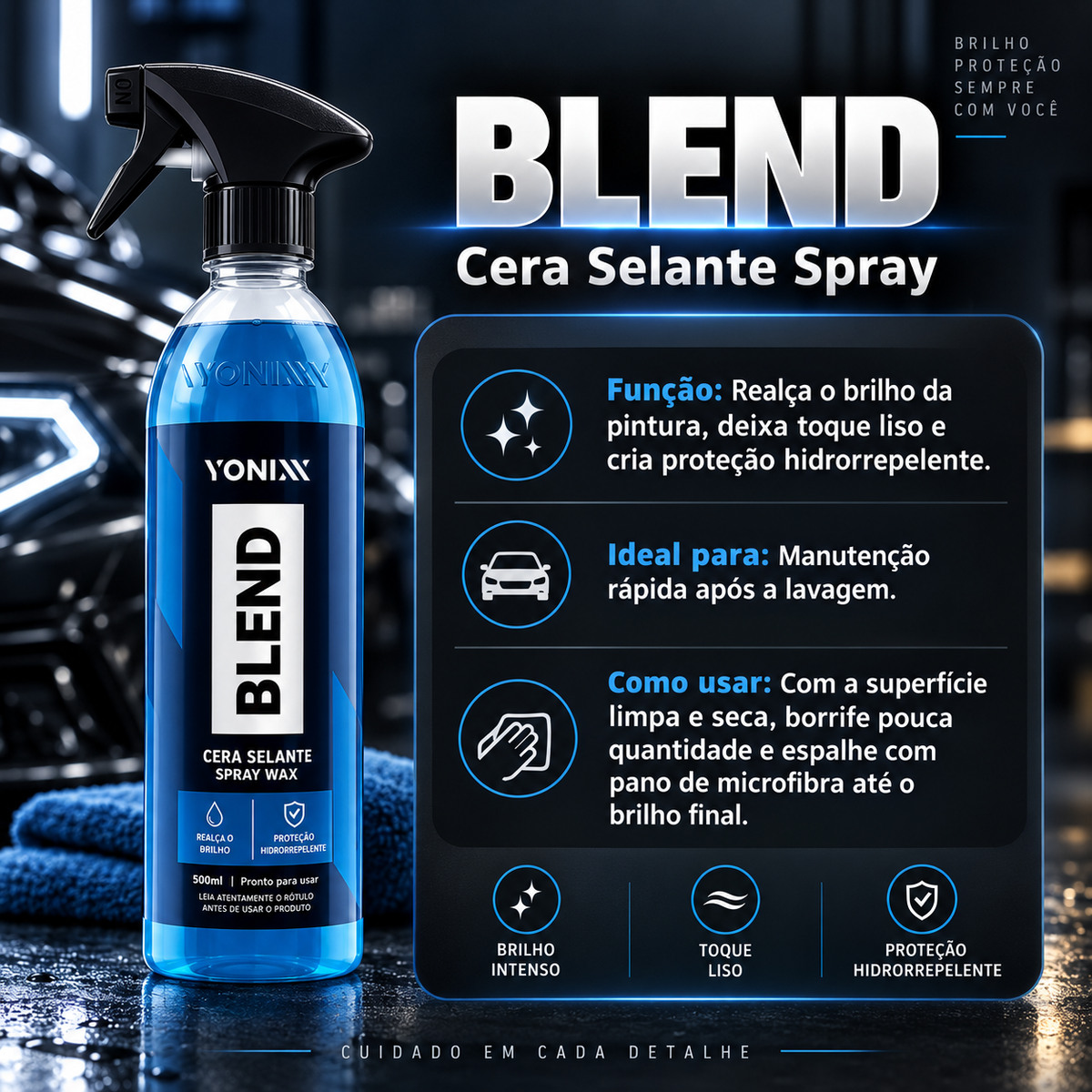 Blend Spray Wax 500 ml